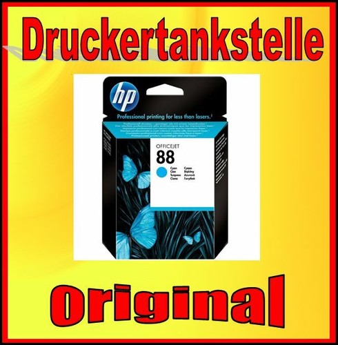 Original Cartouche HP 88 C Cyan Officejet Pro K550 K5400 L7480 L7580 L7590 - Photo 2/3
