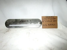 Vintage Sears Craftsman 8" table saw, 103.22161, insert