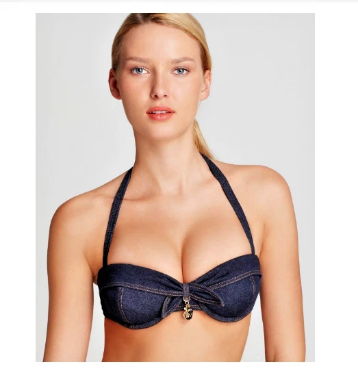 Traje de baño de mezclilla Juicy Couture estilo #Y31066 Foto 2 de 4