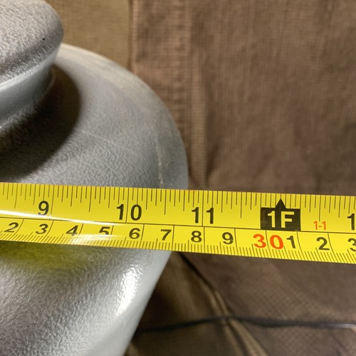 Table Lamp Industrial - Hammered Steel Finish On Metal Vintage MCM - Picture 8 of 11