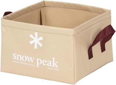 snow peak (snow peak) pack sink FP-151R beige one one