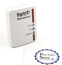 AVM FRITZ Powerline 510e Steckdosen Netzwerk LAN 500Mbps Adapter Powerlan dlan
