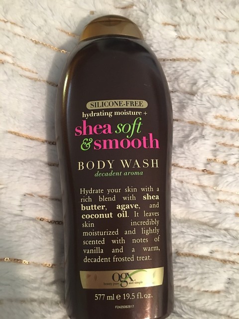 ogx shea soft & smooth body wash