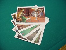 FIVE POOL DOGS POSTERS HOME ART PRINTS 11 X 1...