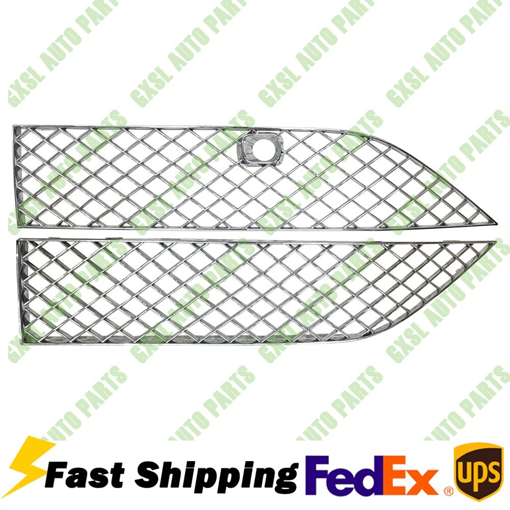 🎯 Bentley GT GTC 2018+Front Bumper chrom Grille With ACC 3SD807675C 3SD807676A