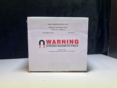 MAGBIO MBMS-31550 Magnetic Separation Rack 3x15ml+3x50ml 