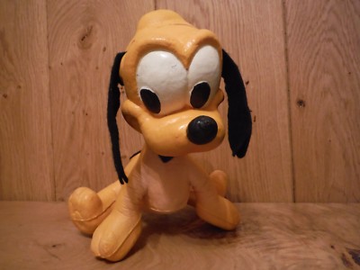 Walt Disney seltenes Baby Pluto Schaumstoff Spielzeug 80er Jahre