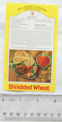 Geschredderter Weizen Rezeptkarte Nr. 3 & 4 würzige Rissoles & grüner Kräutersalat