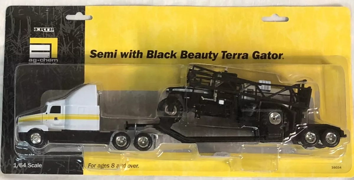 1 64 Ag Chem Terra Gator Black Beauty W Semi NIB Rare Hard To