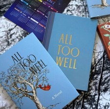 Cuaderno Taylor Swift All Too Well con cubierta dorada bloc de notas súper grueso.