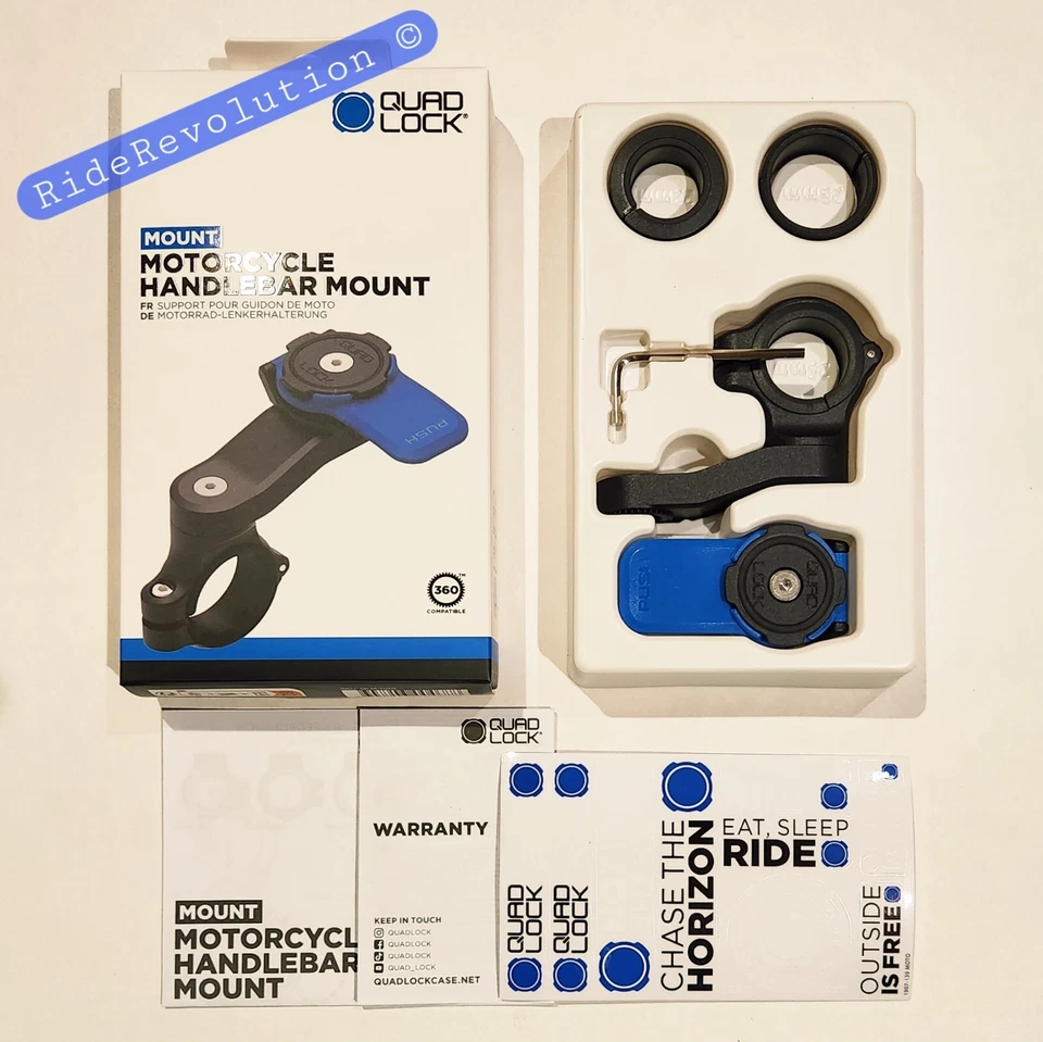QUAD LOCK Motorcycle/Moto Handlebar Mount - NEW IN BOX (FREE SHIPPING!)  - Image 4 of 4
