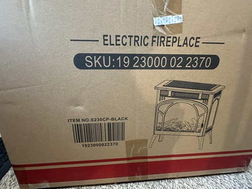 Electric Portable Space Heater Black w/Remote Control New - Picture 7 of 22