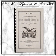 1863 Springfield Armory Rifle Musket Model 18...