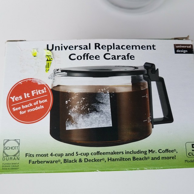 Cup Glass Replacement Carafe 