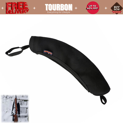  TOURBON Neoprene Soft Rifle Scope Guard Cover Full Size Protective-in Black