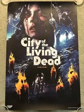 City Of The Living Dead Lucio Fulci Movie Art Print Poster Mondo Robert Sammelin