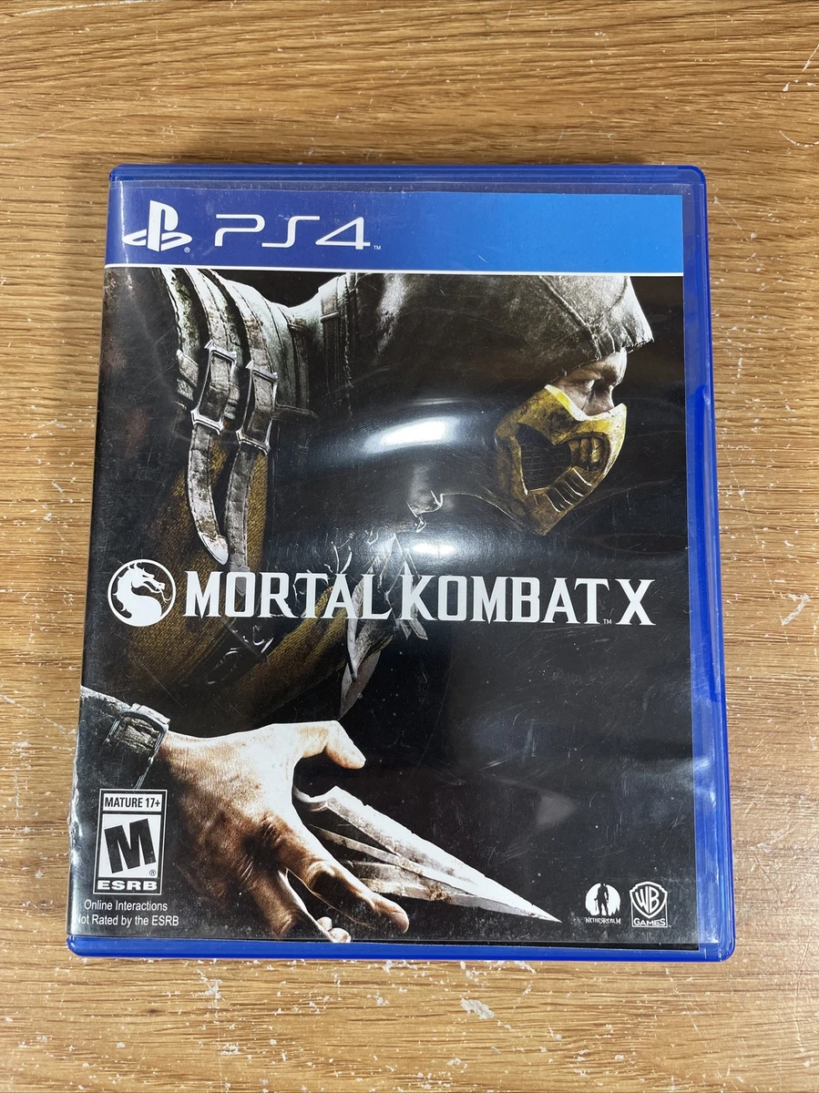 Mortal Kombat X - PlayStation 4 Brand New PS4 Games Arcade Fighting Video  Game 883929425112 