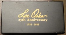 Lee Oskar 25 Th anniversary 1983-2008 Harmonica In Gold . Collectible , Rare.