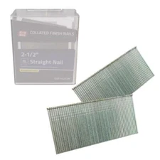 Grip-Rite 2-1/2 in. L X 16 Ga. Straight Electro Galvanized Finish Nails 1000 pk