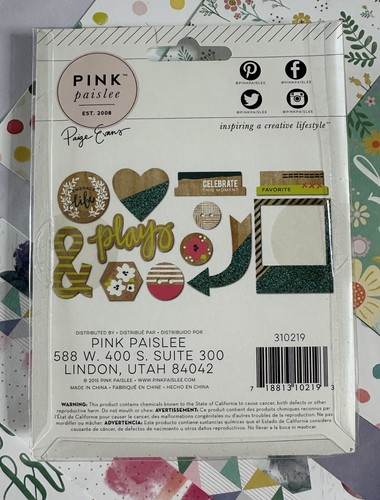 Pink Paislee 12 x 12 Scrapbook Kits-Multiple Variations-You Choose - Picture 34 of 152