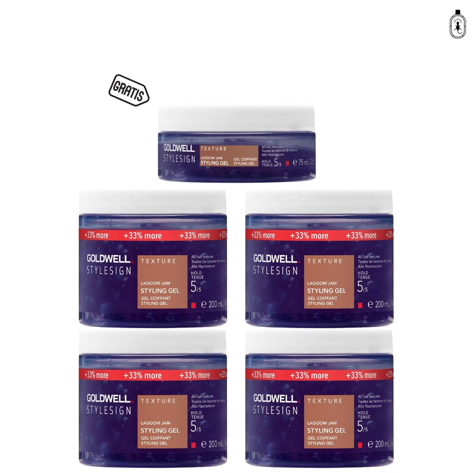 Goldwell Lagoom Jam 5 Set 4x 200 ml + 75 ml gratis