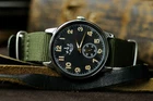 Watch Pobeda 1 MChZ Kirov Vintage Men's Mechanical Soviet Rare Silver color