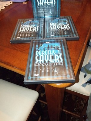Dorothy L Sayers Mysteries 3-Disc DVD Set 2002 Strong Poison Carcase Gaudy Night