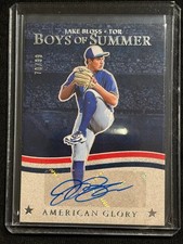 Jake Bloss 2025 Boys of Summer American Glory Auto #70/99 - Toronto Blue Jays