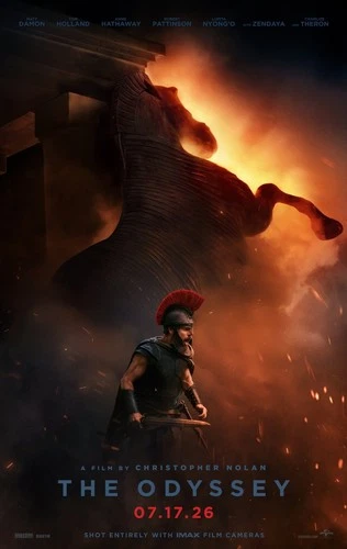 The Odyssey movie poster (c)  - 11" x 17"  - Matt Damon, Christopher Nolan