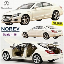 Mercedes-Benz CLS Coupe C218 2011-17 Brillant White Metallic 1:18 Norev