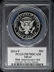 2014-P Kennedy 50C 50th Anv Proof NGC PR70DCAM