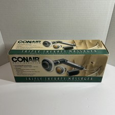 Conair Body Benefits Triple Therapy Massager w/Heat +Attachments WM30HS TESTED