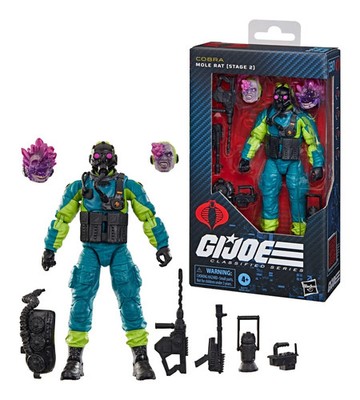 G.I Joe Classified Series Mole Rat Stage 2 #190 Actionfigur Neu & Versiegelt