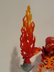 100% Complete & Retired Lego Bionicle Stars: Tahu (7116) w/ Instruction Manual 