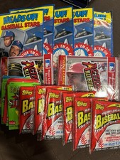 VINTAGE SEALED BASEBALL "JUNK" WAX LOT 1991 BASEBALL PACKS AND MORE