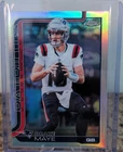 Topps Chrome 2025 Drake Maye Rookie Refractor #207 New England Patriots NFL