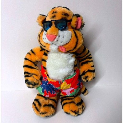 Vintage Suzys Zoo Rory Tiger Plush StarShine Sunglasses Swim Trunks 16''