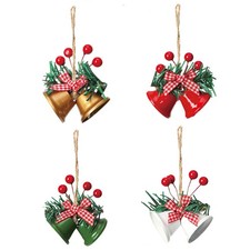 Christmas Tree Bells Santa Bell Pendant Christmas Celebration Compact Size Bells