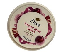 Dove Frosted Plum Berry Body Scrub Holiday Treats Limited Edition 15oz New 