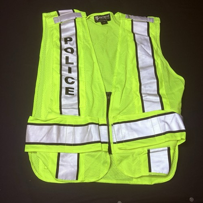 #ad 3M Public Safety Uniform Utility Vest Size XXL Tact Squad Police Reflective $20.00
