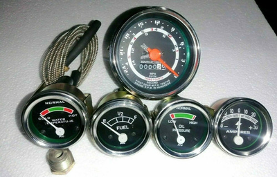 #ad #ad Ford Tractor 600700800900180020004000 Series TempOil Amp Fuel Gauge Kit $71.82