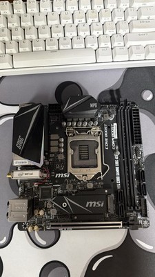 MSI MPG Z390i Gaming Edge AC LGA1151 DDR4 SDRAM Intel Z390 Motherboard