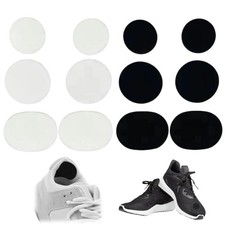 12 Round Shoe Hole Repair Patches, Suitable for Toes and Heels...