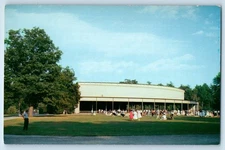 1960 Lenox Massachusetts MA Vintage Postcard Berkshire Music Festival Tanglewood