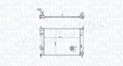 Radiator For HYUNDAI Ix20 KIA Venga 10-19 25310-1P000