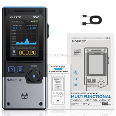 FNIRSI GC-03 3-in-1 Electromagnetic Nuclear Radiation Detector/Digital EMF Meter