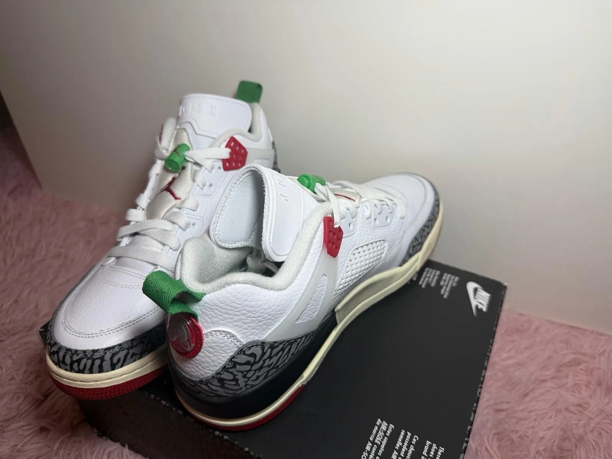 Jordan Herren Spizike Low SE Low Top Sneaker Weiß/Rot/Schwarz IM7425-100
