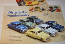 M&Auml;RKLIN DIE PKW NACHKRIEGS-MODELLE....ein Modellbericht #9902f