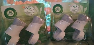 Air Wick Scented Oil Air Freshener Warmer - 2 Count - 2 Packs upwards + outwards
