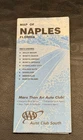 Vintage 1999 AAA Naples Florida Road Maps Planning Map